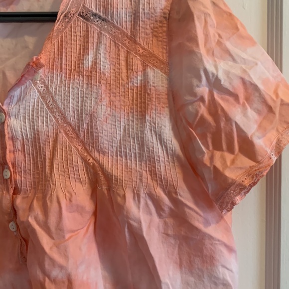 Courage My Love Upcycled Top - Picture 2 of 2